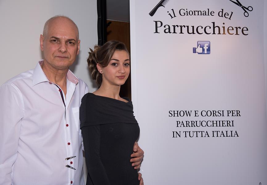 Antonino Cianciolo, Marica Avella, Gioele de Liso, corso Parrucchieri